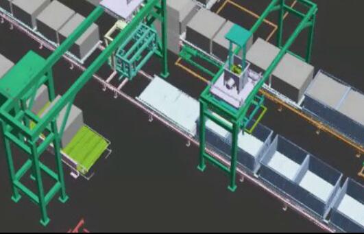 水(shui)泥發泡砌塊(kuai)生産線 泡沫(mò)混凝土砌塊(kuài)生産線3D視頻(pin)