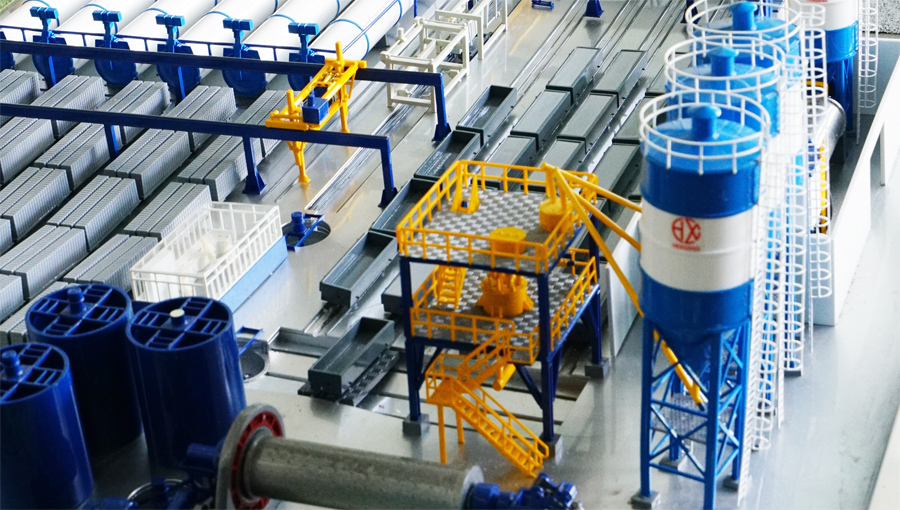 加氣(qi)混凝土砌塊生産(chan)線